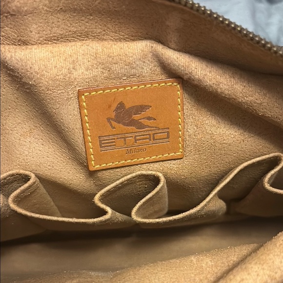 Etro Paisley Clutch with Gold Zipper - Picture 2 of 4